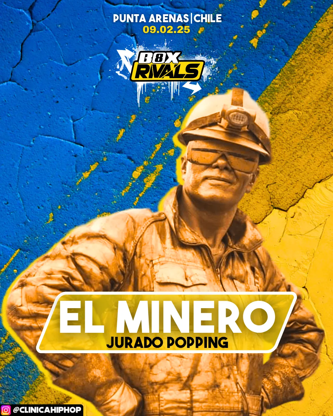 El Minero jurado Popping y 7v7 Funky Style